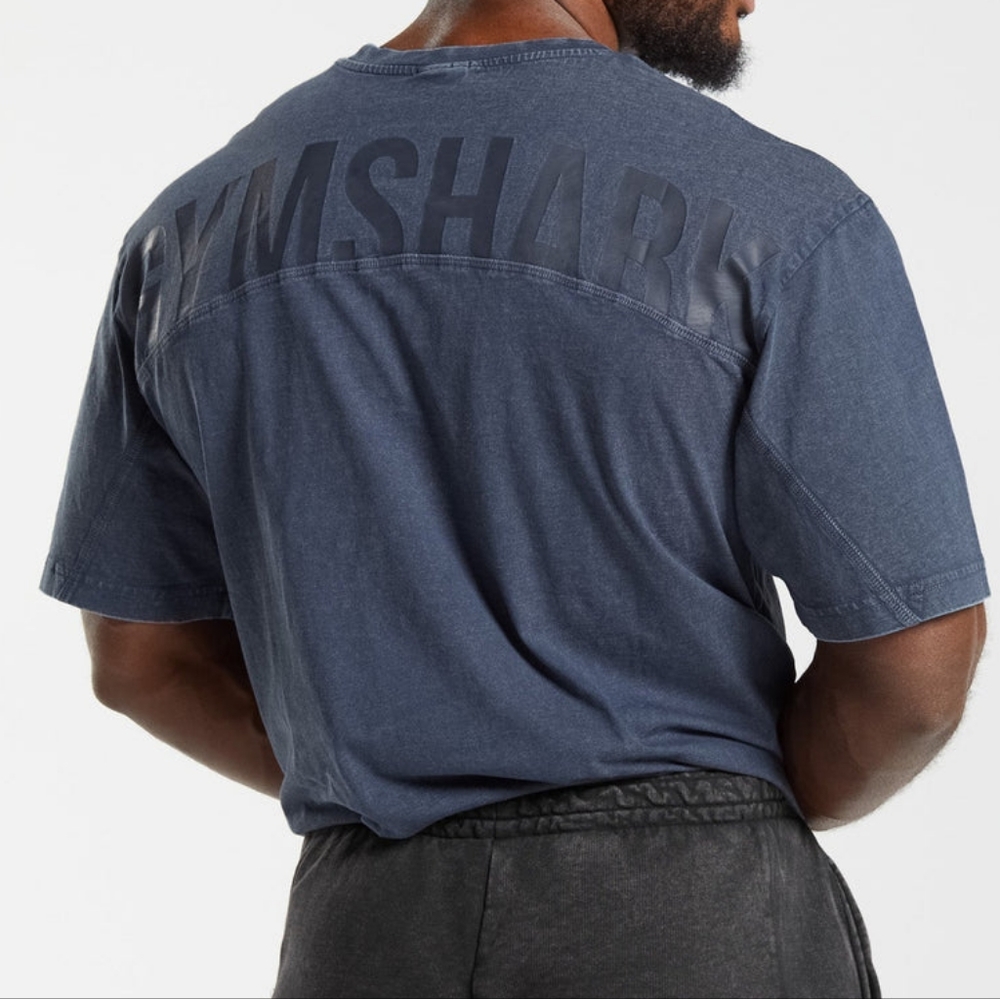 GymShark Mens Power Washed T-shirt